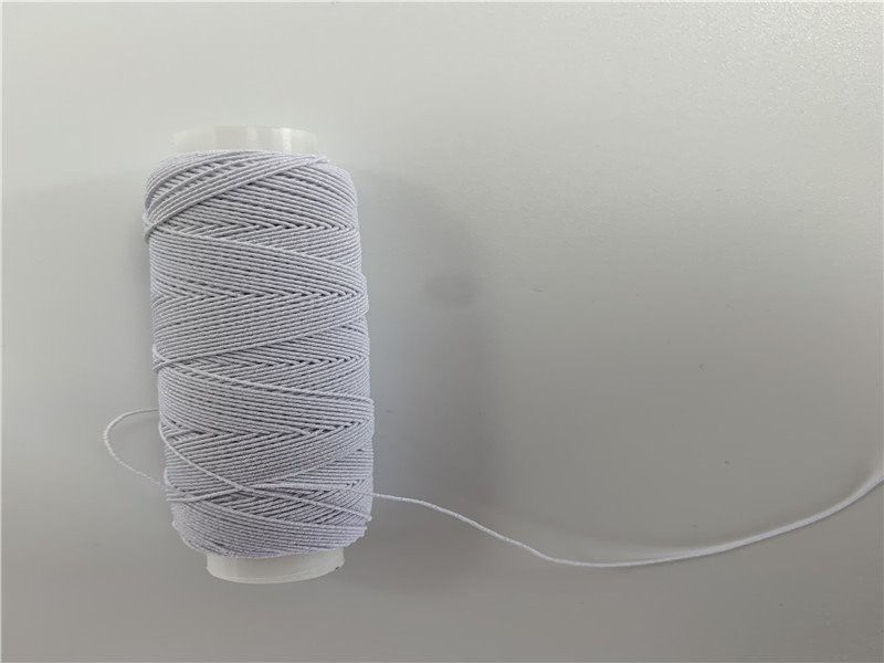 China Manufacturer Latex Rubber Covered High Elastic Thread for Gloves Socks