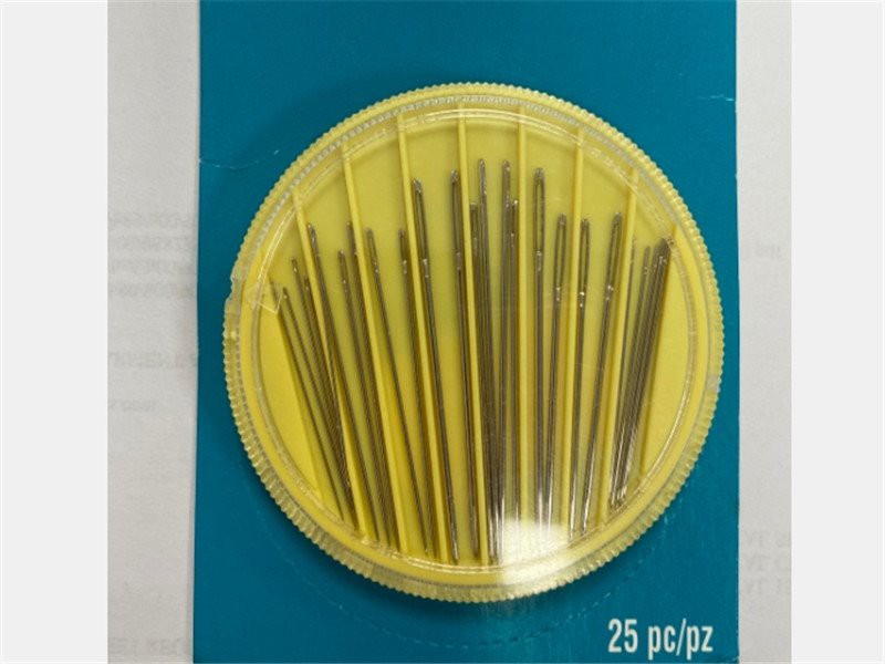 Safety Plastic Sewing Handle Needle in Pink Color