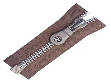 Brass Zipper Open End