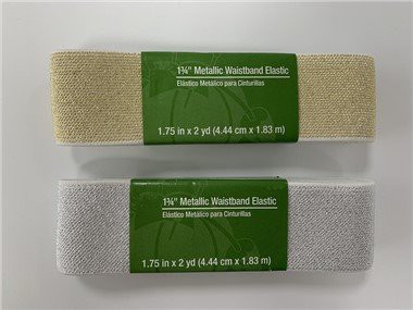 Metallic Waistband Elastic